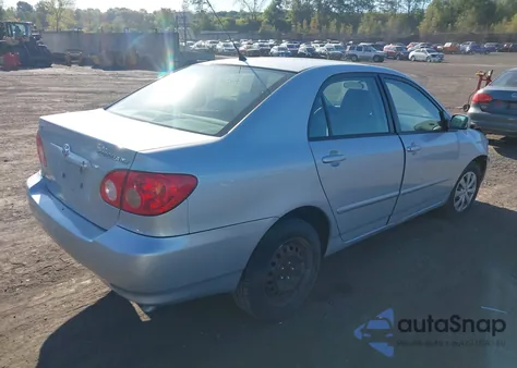 2006 Toyota Corolla Le z USA, uszkodzony, nr VIN 2T1BR32E66C705716